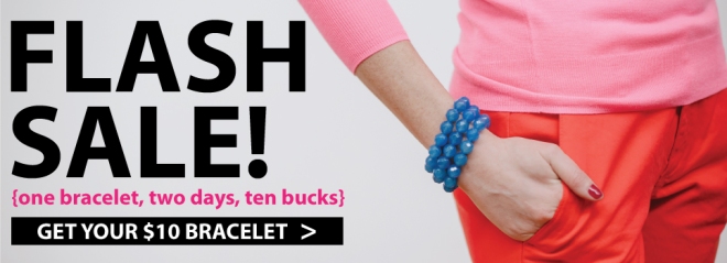 Kluster Flash Sale $10 Blue Onyx Bracelets